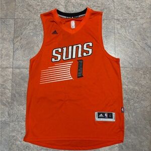 Phoenix Suns Devin Booker #1 Orange NBA Adidas Basketball Jersey